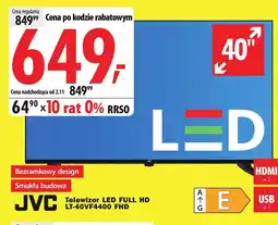 Media Expert Telewizor JVC oferta