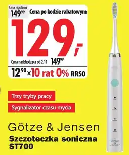 Media Expert Szczoteczka soniczna Götze & Jensen oferta