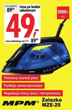 Media Expert Żelazko MPM oferta