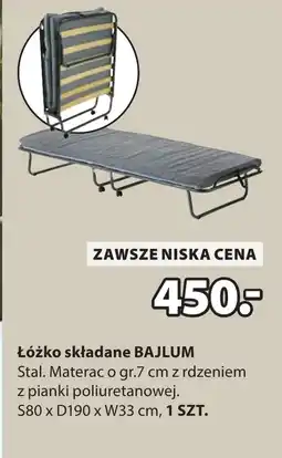 JYSK Łóżko składane S! oferta