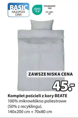 JYSK Komplet pościeli TEX oferta