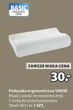 JYSK Poduszka ergonomiczna Basic oferta