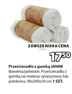 JYSK Prześcieradło z gumką oferta