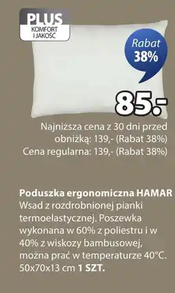 JYSK Poduszka ergonomiczna oferta