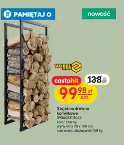 Castorama Stojak na drewno oferta