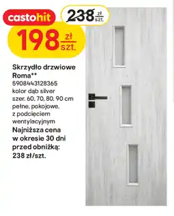 Castorama Skrzydło drzwiowe Silver oferta