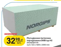 Castorama Płyta gipsowo-kartonowa Norgips oferta