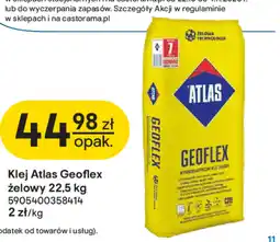 Castorama Klej do płytek Atlas oferta