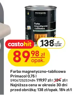 Castorama Farba Primacol oferta
