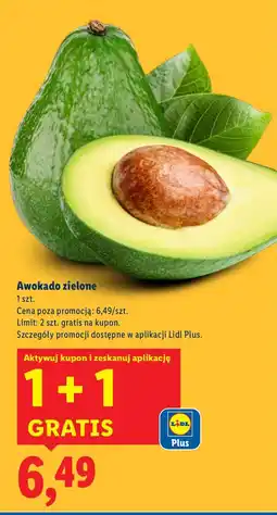 Lidl Awokado zielone 1 szt. Lidl oferta