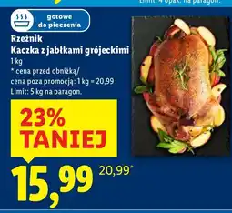 Lidl Kaczka z jabłkami grójeckimi Rzeźnik oferta