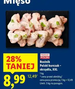 Lidl Polski kurczak - skrzydła XXL Rzeźnik oferta