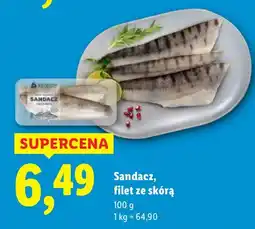 Lidl Sandacz filet ze skórą Lidl oferta