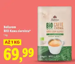 Lidl Kawa ziarnista BIO 1 kg Bellarom oferta