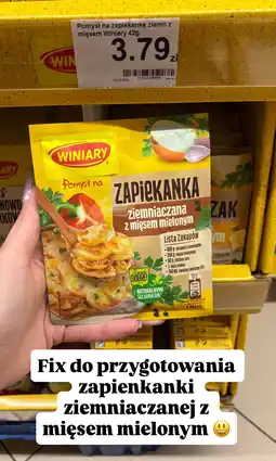 Dino Fix Winiary zapiekanka ziemniaczana z mięsem mielonym oferta