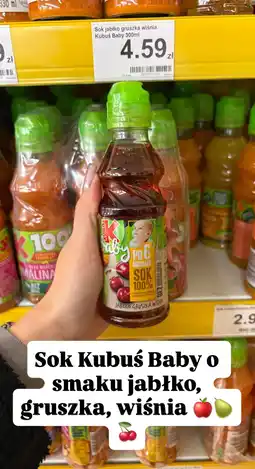 Dino Sok Kubuś Baby jabłko gruszka wiśnia oferta