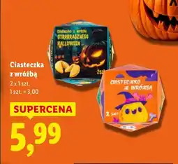 Lidl Ciasteczka z wróżbą 2 szt. Lidl oferta