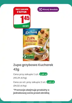 Dino Zupa grzybowa Kucharek oferta