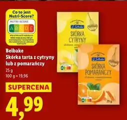 Lidl Skórka tarta z cytryny Belbake oferta