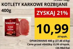 Supeco Kotlety karkowe rozbijane Sokołów oferta