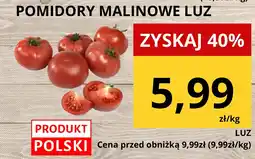 Supeco Pomidory malinowe luz Supeco oferta