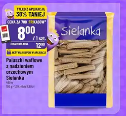 Polomarket Paluszki waflowe z nadzieniem orzechowym Sielanka oferta
