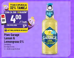Polomarket Piwo Garage Lemon & Lemongrass 0% Carlsberg oferta