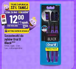 Polomarket Szczoteczki do zębów Oral B Black Orbico oferta