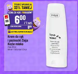Polomarket Krem do rąk i paznocki Ziaja Kozie mleko Ziaja oferta