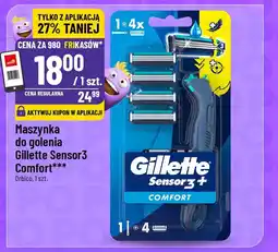 Polomarket Maszynka do golenia Gillette Sensor3 Comfort oferta