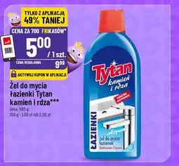 Polomarket Żel do mycia łazienki Tytan kamień i rdza Unia oferta