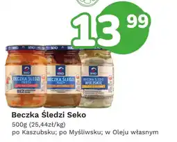 Limonka Beczka Śledzi Seko oferta