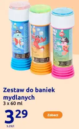 Action Zestaw do baniek mydlanych oferta