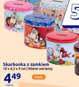 Action Skarbonka z zamkiem oferta