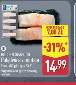 ALDI GOLDEN SEAFOOD Polędwica z mintaja oferta