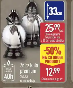 ALDI Znicz kula premium oferta