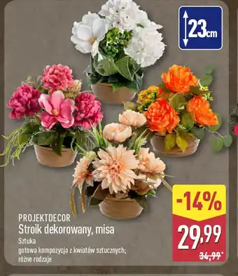 ALDI Stroik dekorowany, misa oferta