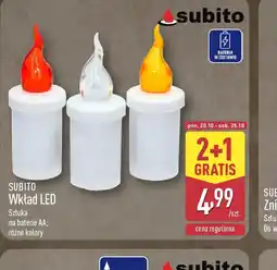 ALDI SUBITO Wkład LED oferta