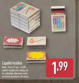 ALDI Zapałki krótkie oferta