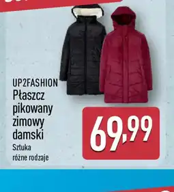 ALDI Płaszcz pikowany zimowy damski oferta