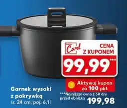 Kaufland Garnek z pokrywą 24 cm Ambition oferta
