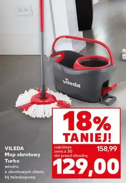 Kaufland Mop obrotowy turbo Vileda oferta