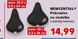 Kaufland Pokrowiec na siodełko miejskie Newcential oferta