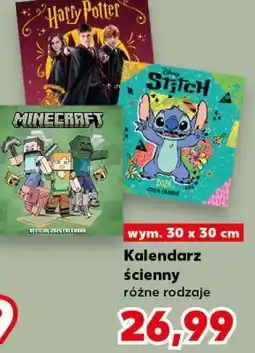 Kaufland Kalendarz ścienny 30 x cm stitch oferta