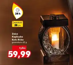 Kaufland Znicz kapliczka koło róża 95 g oferta