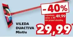 Kaufland Miotła duactiva Vileda oferta