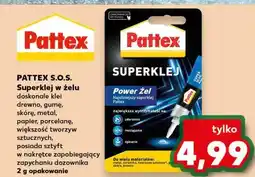 Kaufland Super klej power żel Pattex S.o.s oferta