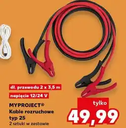 Kaufland Kable rozruchowe typ 25 K-Classic Myproject oferta