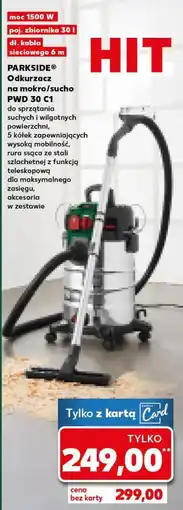 Kaufland Odkurzacz pwd 30 c1 Parkside oferta