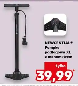 Kaufland Pompka stojąca z manometrem Newcential oferta